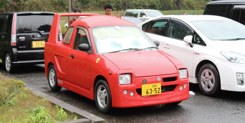 Illustration for article titled This Tiny Car Wanted To Be A Ferrari F40 Just So Badly